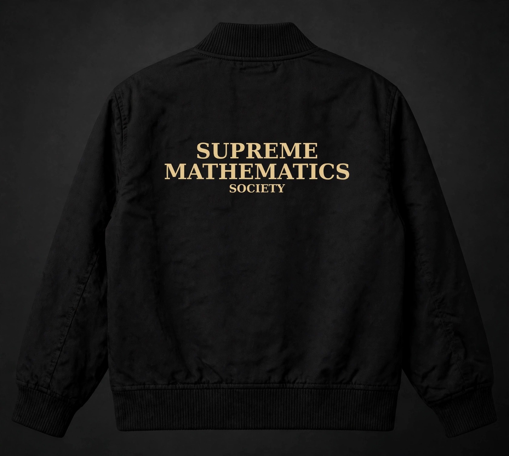 Supreme Mathematics Society Bomber - Angle 2