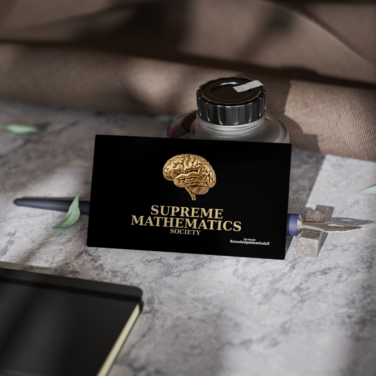 Supreme Mathematics Society Business Cards - Angle 3