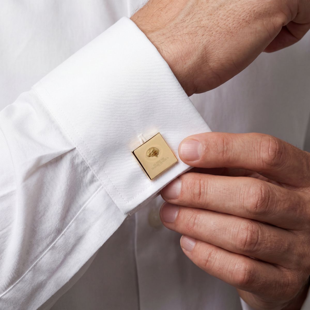 Supreme Mathematics Society Cuff Links - Angle 2