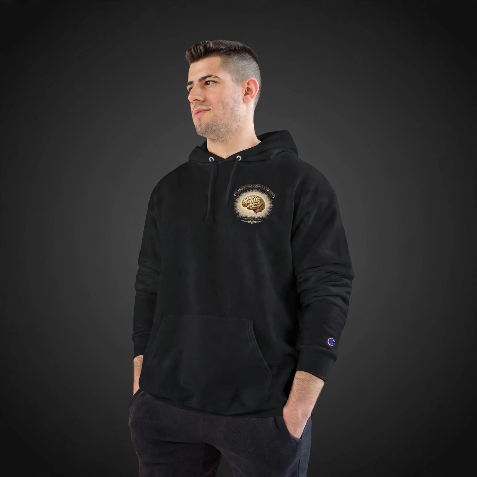 Supreme Mathematics Society Champion Hoodie 2 - Angle 3