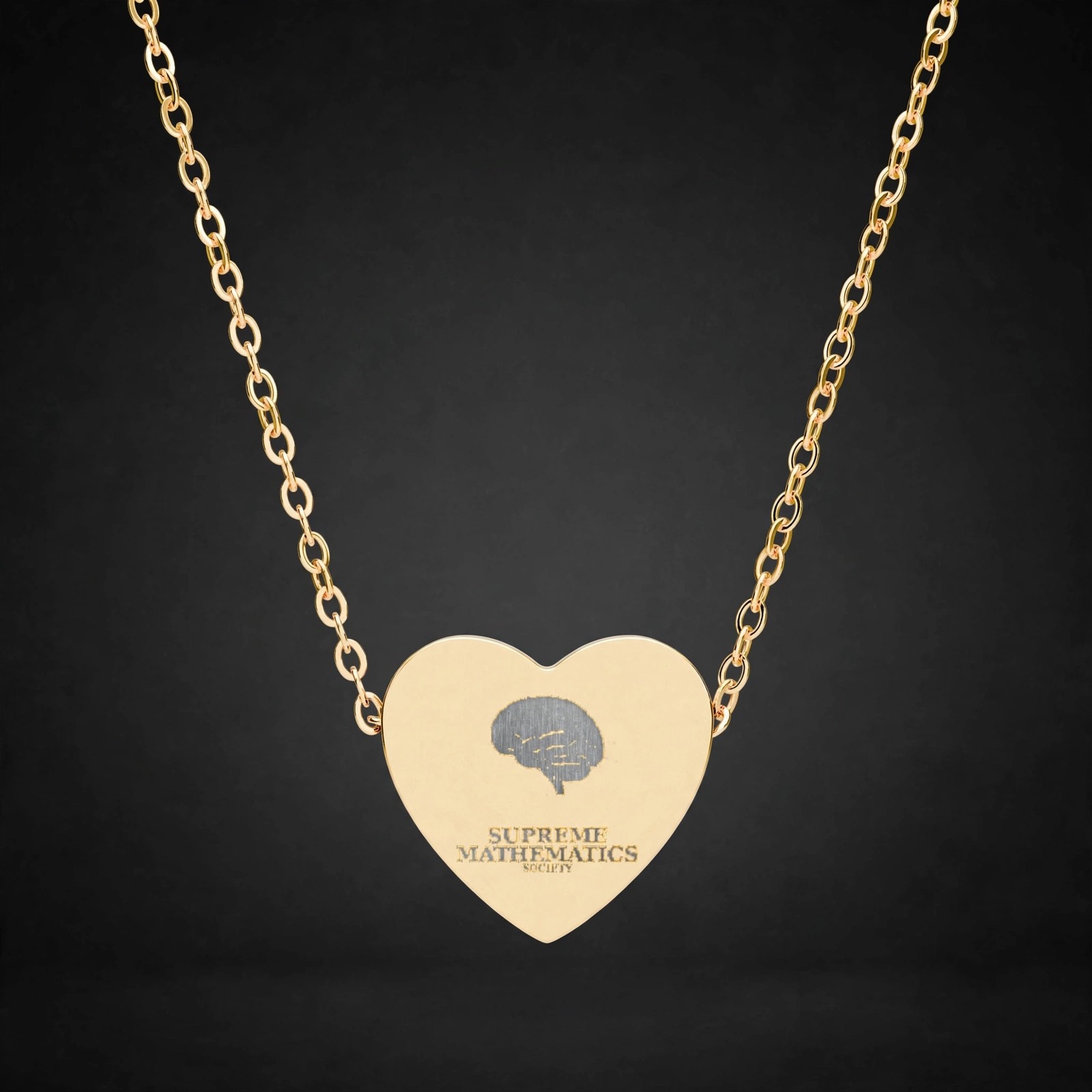 Supreme Mathematics Society Necklace - Angle 1