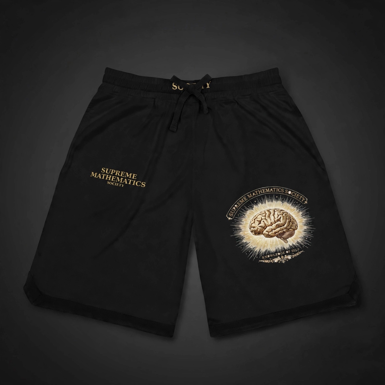 Supreme Mathematics Society Sport Shorts - Angle 1