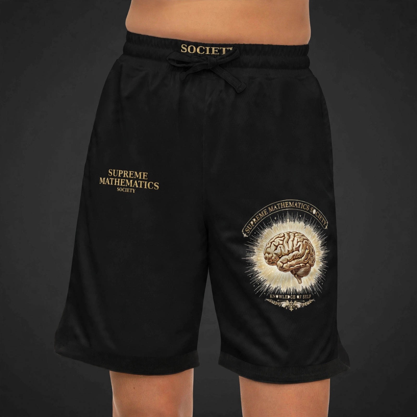Supreme Mathematics Society Sport Shorts - Angle 3
