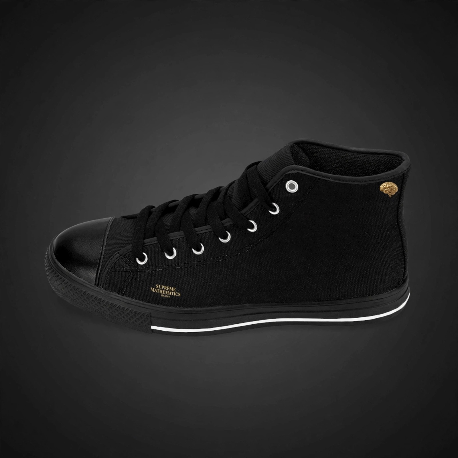 Supreme Mathematics Society Chuck Taylors Plain Members edition - Angle 3