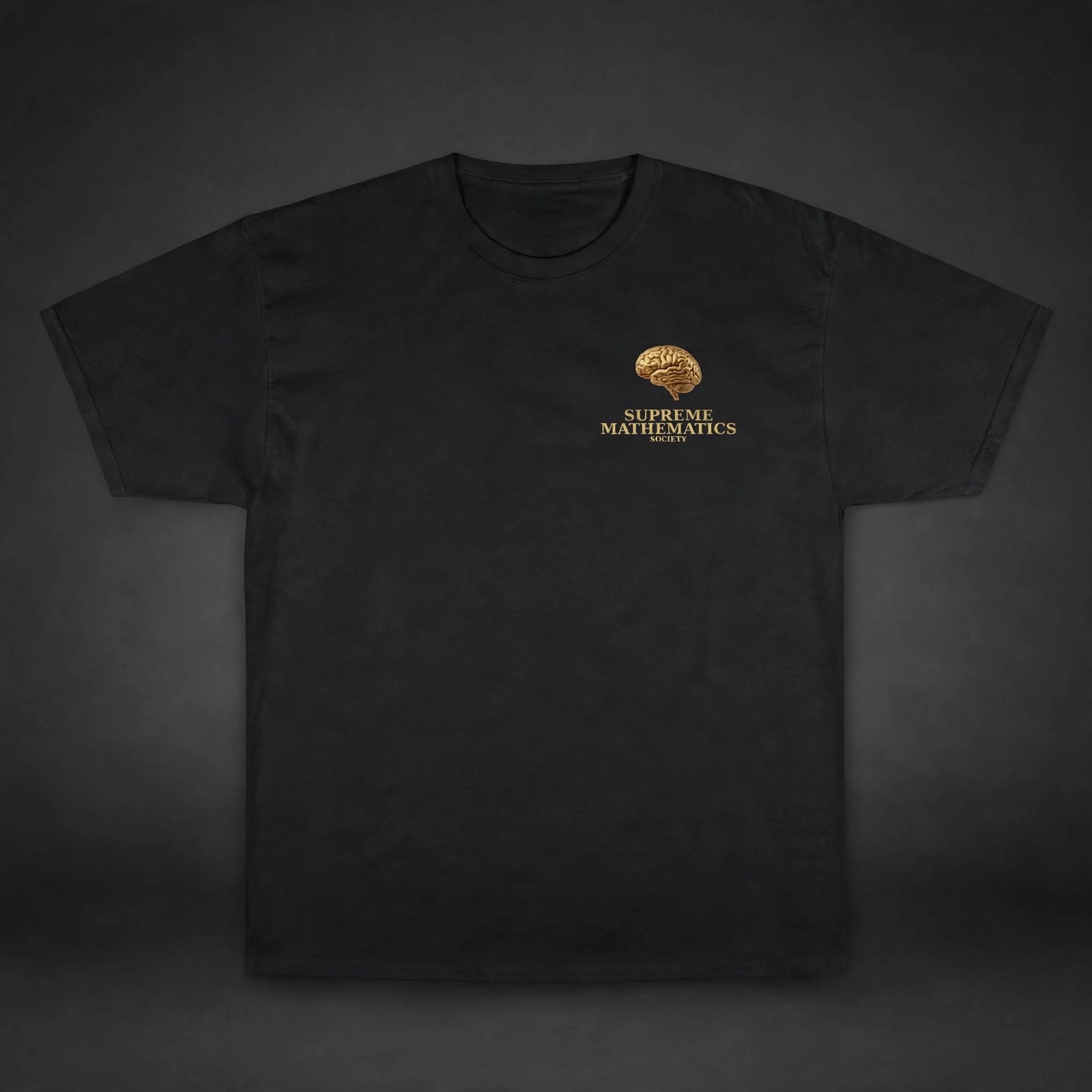Supreme Mathematics Society champion Tee 2 Black - Angle 1