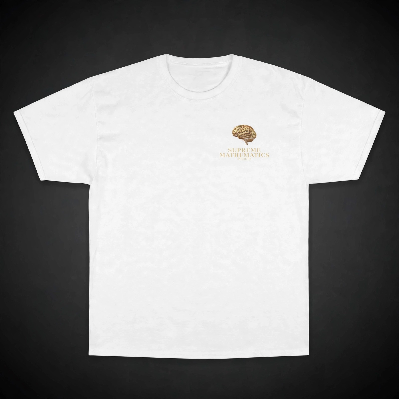 Supreme Mathematics Society Champion Tee 2 White - Angle 1